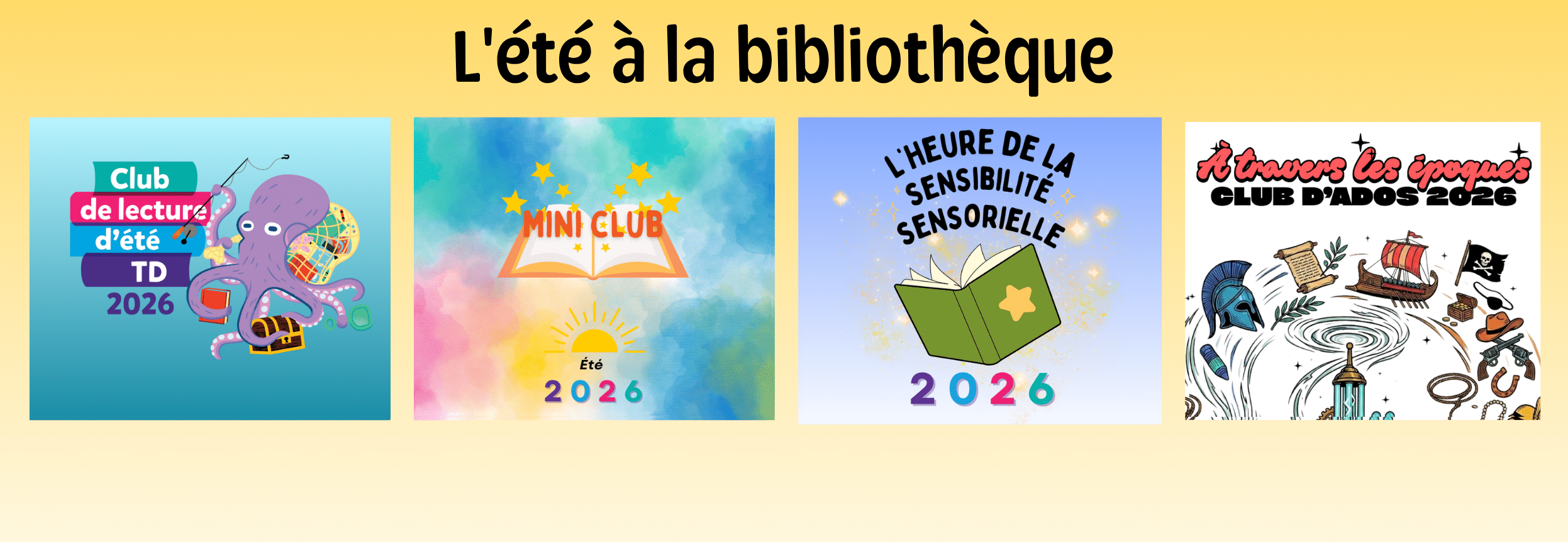 Clubs d'été