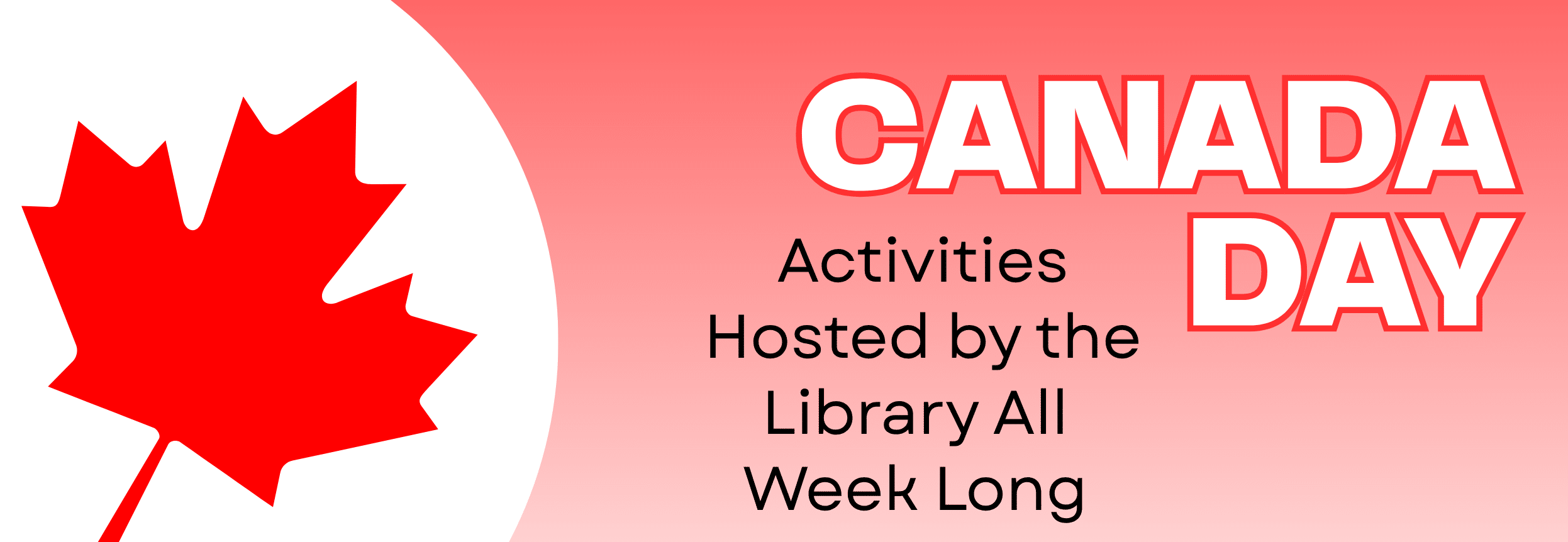 Canada Day Activities 2026