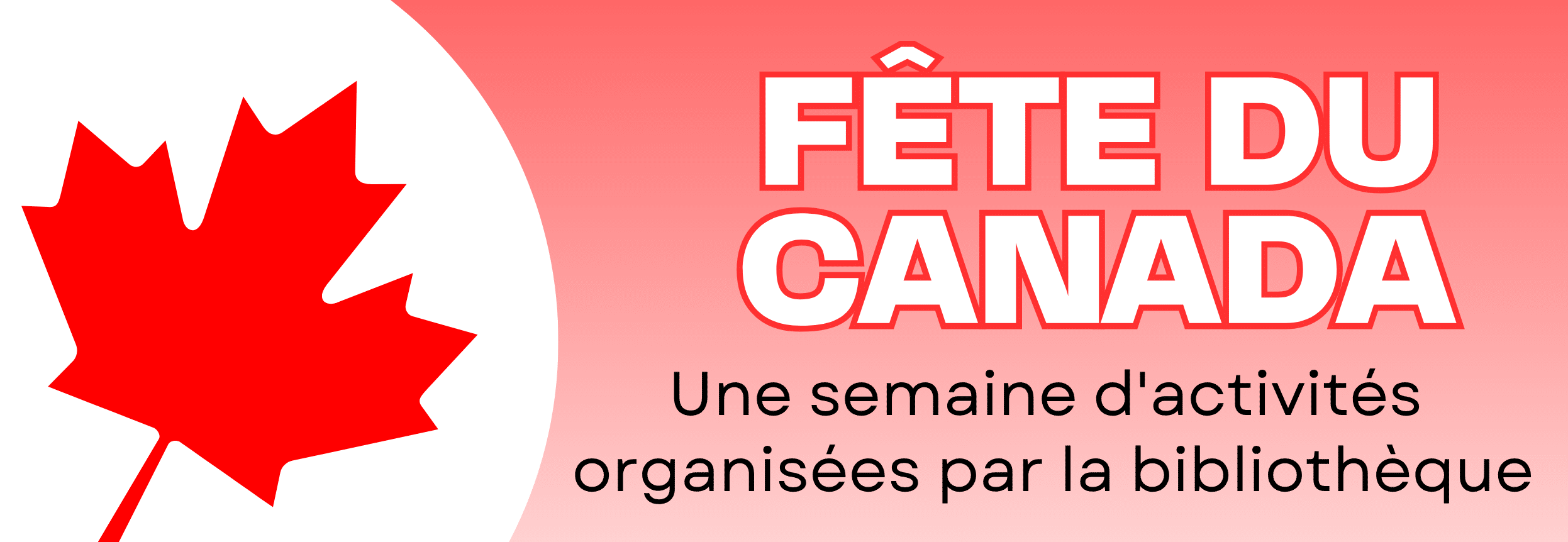 Fête du Canada 2026 : Activitiés