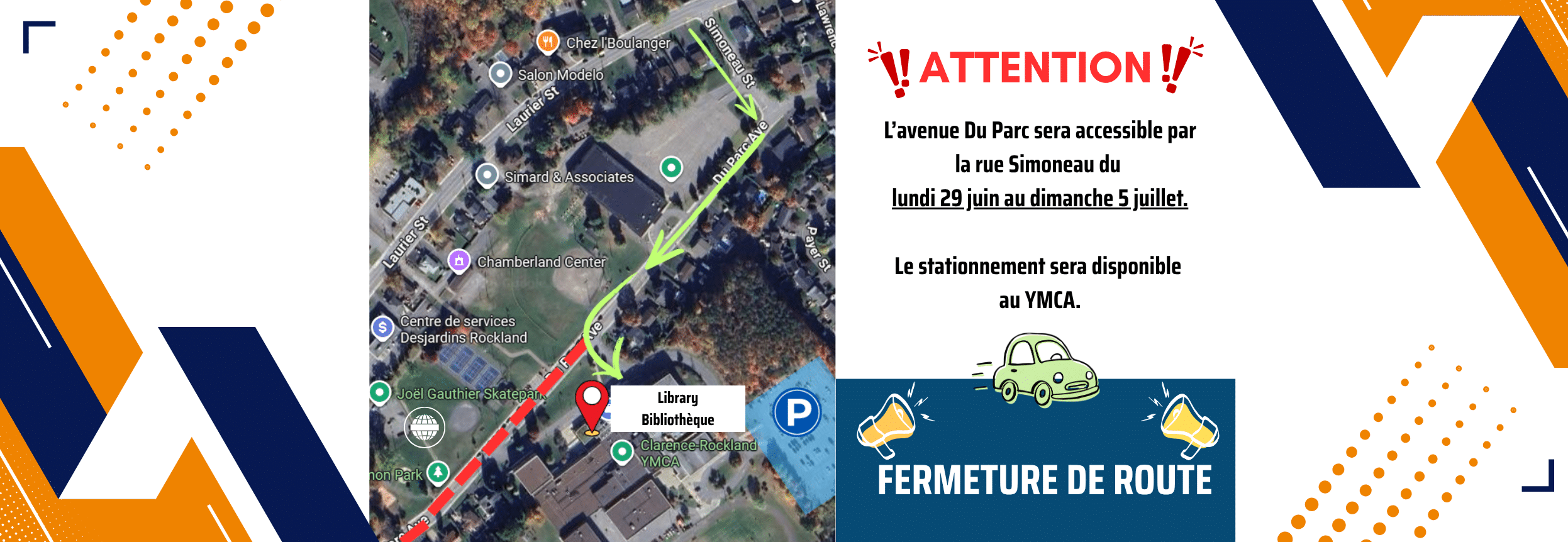 Fermeture de route